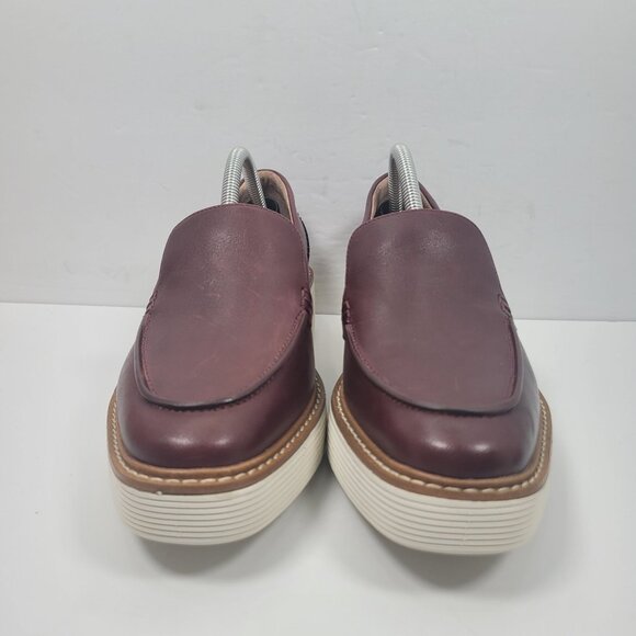 Cole Haan Women's Burgundy Original Grand Platform Loafer W 29066 US Size 7B - Picture 3 of 8